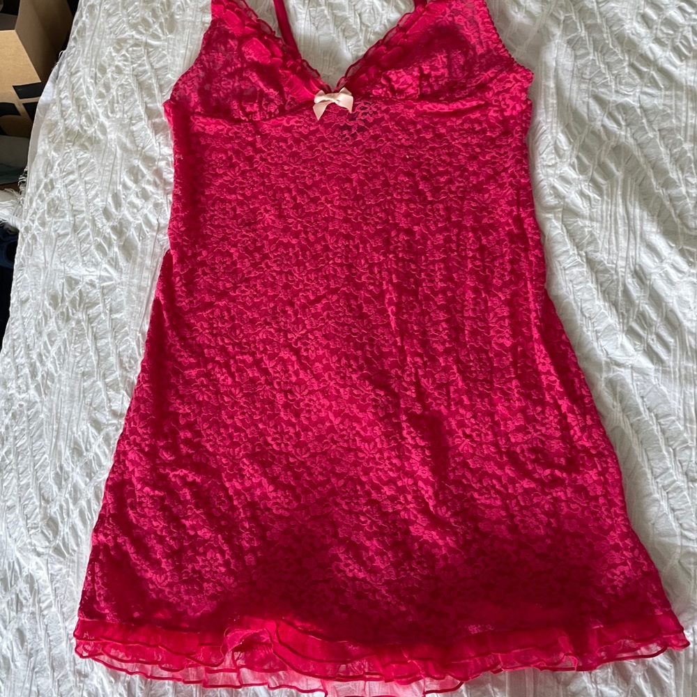 Victoria’s Secret Pink Lacy Chemise Lingerie